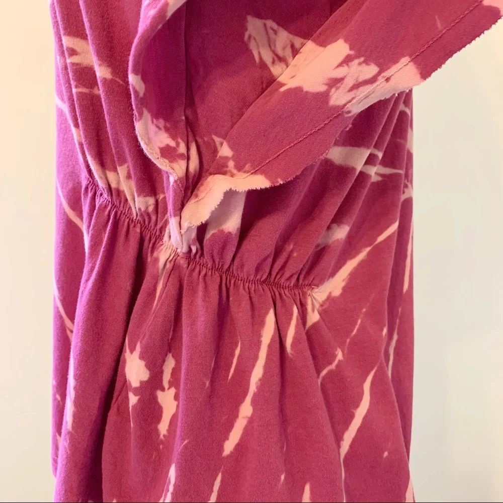 EARTHBOUND Purple Tie‎ Dye Batwing Shirt Medium - Picture 4 of 9